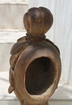 Cabeza de Lokapala de la Dinastía Tang