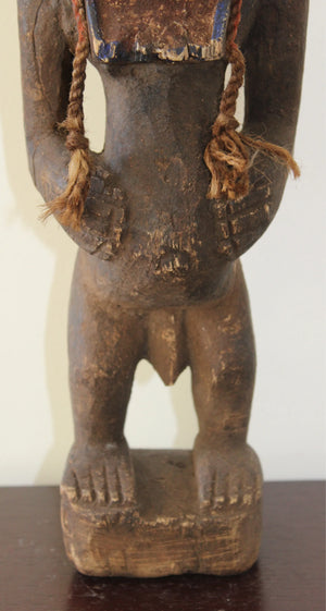 Dogon Figure with Kanaga Mask