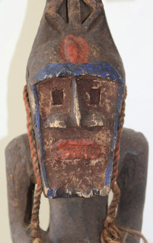 Dogon Figure with Kanaga Mask
