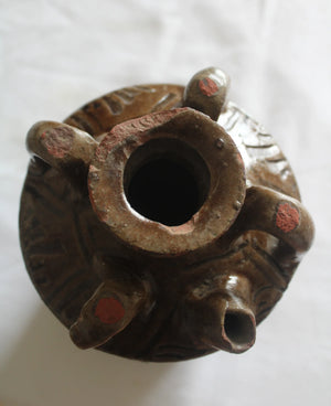 Glazed Ceramic Chinese Pitcher