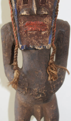 Dogon Figure with Kanaga Mask