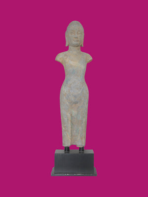 Buda Shakyamuni Tallado en Piedra - Dinastía Tang